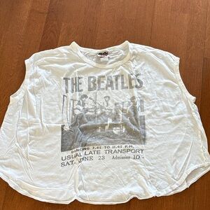 Junk Food Clothing Beatles  Graphic Tank